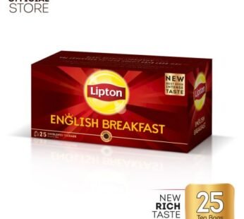 Lipton English Breakfast Tea Bags, 25-Pack