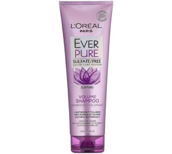 L’Oreal Paris Ever Pure Lotus Volume Shampoo, Sulfate Free, 250ml