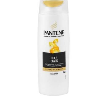 Pantene Advanced Hairfall Solution + Deep Black Shampoo, 185ml