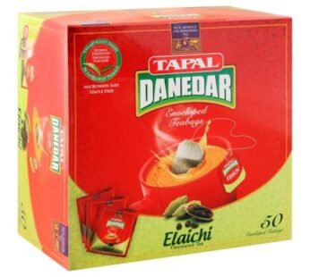 Tapal Danedar Enveloped Tea Bags Elaichi, 50-Pack