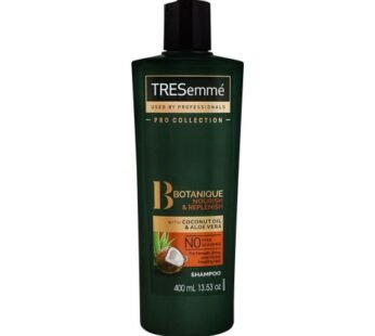 Tresemme Botanique Nourish & Replenish Shampoo, For Smooth Shiny & Visibly Healthy Hair, 400ml