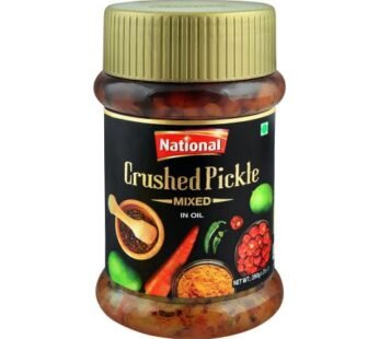 National Crushed Pickle In Oil, Mixed, 390g