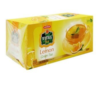 Vital Enveloped Lemon Green Tea Bags, 30-Pack