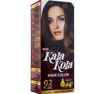 Kala Kola Hair Colour, 43 Dark Brown