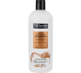 Tresemme Botanique Nourish & Replenish Conditioner With Coconut Milk & Aloe, For Dry Hair, 0% Parabens, 828ml