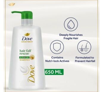 Dove Hair Fall Rescue Bio Protein Care Shampoo, For Weak Hair, 650ml