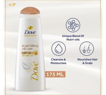 Dove Damage Therapy Nourishing Oil Bio-Protein Care Shampoo, For Dry Hair, 175ml