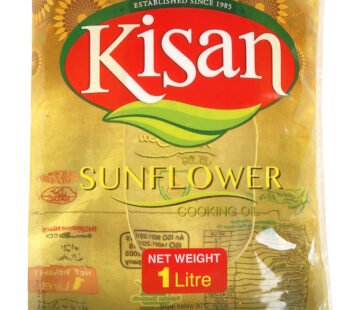 Kisan Sunflower Cooking Oil 1 Liter Pouch