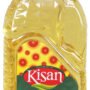 Kisan Sunflower Cooking Oil 5 Liter PET BTL [Multi Pack 1 x 4]