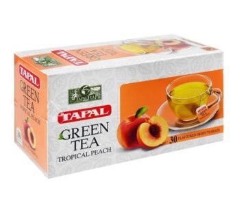 Tapal Tropical Peach Green Tea Bags 30-Pack