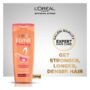 L'Oreal Dream Long Restoring Shampoo, 360ml - Repairs Weakened Hair With Castor Oil & Vitamins