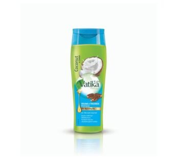 Dabur Vatika Naturals Coconut & Castor Volume & Thickness Shampoo, For Thin & Limp Hair, 360ml