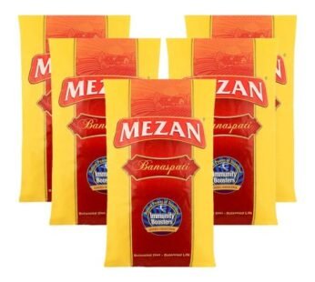 Mezan Banaspati Ghee, 1Kg Each, 5-Pack
