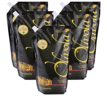 Mezan Olivola Oil, 1 Liter Each, 5-Pack